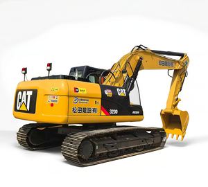 เครื่องจักรก่อสร้างมือสองสภาพดี รถขุดตีนตะขาบ Caterpillar 320D/320DL/320D2 ขนาด 20 ตัน พร้อมมอเตอร์ปั๊มเครื่องยนต์ประสิทธิภาพสูง - Product Image 1