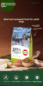 Alimento Seco <span class=keywords><strong>para</strong></span> Perros Adultos, con Alto Contenido de Carne y Proteínas, a Base de Carne de Res y Algas Marinas, Venta al Por Mayor - Product Image 5
