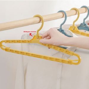 Maxfree Séchoir télescopique en plastique sans couture à un seul niveau pour vêtements secs et humides, pour salon - Product Image 5