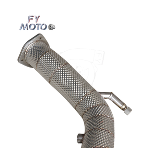 Tuyau d'échappement pour <span class=keywords><strong>2022</strong></span> + Porsche 718 <span class=keywords><strong>GT4</strong></span> <span class=keywords><strong>RS</strong></span> 4.0L avec OPF avec bouclier thermique - Product Image 6