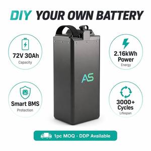 Batterie de moto électrique 72V 30Ah LiFePO4 2.16kWh Haute Tension Compacte avec BMS Intelligent - Product Image 3