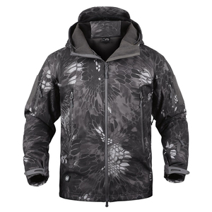 <strong>Soft</strong> <strong>Shell</strong> <strong>Tactical</strong> <strong>Jacket</strong> Waterproof Softshell <strong>Jackets</strong> Men Hoody <strong>Jacket</strong> - Product Image 3