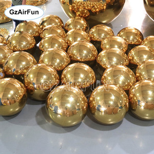 Prix de <span class=keywords><strong>gros</strong></span> Ballons gonflables géants métalliques brillants Big Advertising Inflatables Boule miroir décorative - Product Image 4