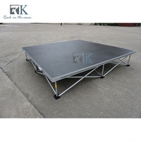 Plateforme de scène Spider Riser portable, plateforme de chargement robuste, en promotion