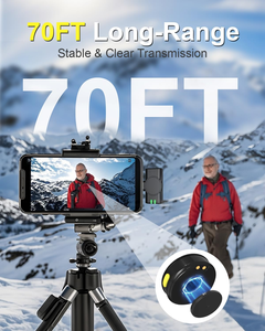 30-Hour Battery Life Type C Wireless Lavalier <strong>Microphone</strong> Lapel Mic for Podcasting and Vlogging <strong>Microphone</strong> for Video <strong>Recording</strong> - Product Image 5