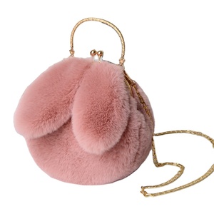 Nouveauté dames sacs sac à main mignon sac à main automne et hiver nouveaux designs oreilles <span class=keywords><strong>de</strong></span> lapin sacs à main sacs à main pour femmes - Product Image 1