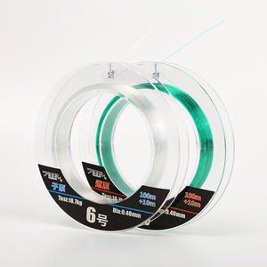 สายเอ็นตกปลาไนลอนความแข็งแรงสูงเจ้อเจียง 100 เมตร ขนาด 6 เส้น เส้นผ่านศูนย์กลาง 0.40 มม. สายหลักและสายลีดเดอร์ โปร่งใส ป้องกันการพันกัน - Product Image 2