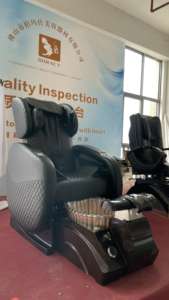 Fauteuil de pédicure électrique de luxe avec bol en céramique, cuir PU, portable, 110V-240V, garantie 1 an - Product Image 4