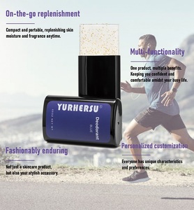 YURHERSU <span class=keywords><strong>Mini</strong></span> <span class=keywords><strong>desodorante</strong></span> en barra, antitranspirante para axilas, <span class=keywords><strong>desodorante</strong></span> orgánico vegano Natural sólido para hombres, barra antitranspirante a base de hierbas - Product Image 2