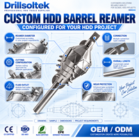 2026 Drillsoltek Alésoir de fond de trou personnalisé pour forage directionnel, outil d'alésage pour la construction sans tranchée