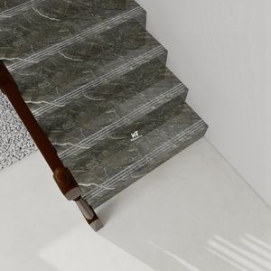 <span class=keywords><strong>Carrelage</strong></span> <span class=keywords><strong>de</strong></span> sol en porcelaine effet marbre noir brillant 470x1200mm pour escaliers et marches, design moderne <span class=keywords><strong>de</strong></span> luxe antidérapant pour intérieur <span class=keywords><strong>de</strong></span> villa - Product Image 6
