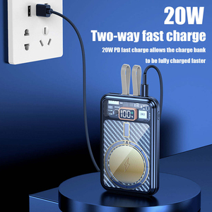 <span class=keywords><strong>Batterie</strong></span> <span class=keywords><strong>externe</strong></span> portable OEM d'usine à charge rapide 10000 mAh, chargeur magnétique sans fil ultra-mince pour usage quotidien avec logo personnalisé - Product Image 3