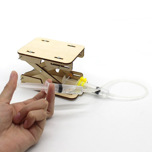 Kit de Escritorio de Madera con Altura Ajustable, Ensamblaje Manual, Juguete Educativo de Ciencia para Niños de 7 a 9 Años, Herramienta de Aprendizaje STEM con Formas Geométricas - Product Image 4