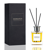 Diffuseur d'aromathérapie extra large de 500 ml en verre avec impression de logo personnalisé et kit d'emballage haut de gamme