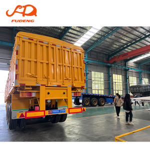 Semirremolque de Carga con Barandas de Tres Ejes Personalizado, Acero Q345B, 60 Toneladas, para Transporte de Frutas y Verduras - Product Image 6