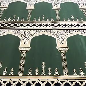 Klassisches Polyester Wand-zu-Wand-Masjid Tapis De Priere Teppich rollen puzzle für Hotels Moscheen-Fabrik preis Maschinen gefertigtes PP-Garn - Product Image 6