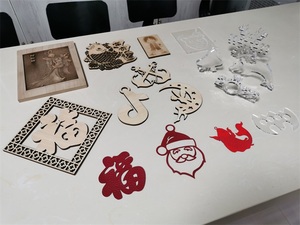 Cnc cắt laser và máy khắc 1390 đôi đầu CO2 Laser Cutter 130W + 130W 100W + 100W - Product Image 6