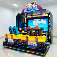 Console de jeu d'arcade pour quatre joueurs Super Robinson Adventure, jeu de tir, garantie 1 an