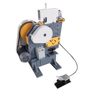 Factory High Quality Heavy Duty Universal Mechanical Multi-functional Ironworker and Shear <b>Machine</b> 360kN - Product Image 3