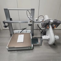 Imprimante 3D FDM industrielle A1 Combo version globale, haute vitesse, multicolore, avec nivellement automatique AMS pour la création de modèles