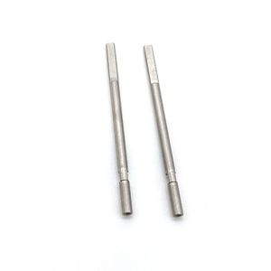 Tiges en acier inoxydable en forme de D, diamètre 25 mm, longueur 1000 mm, usinées CNC pour applications de précision - Product Image 1