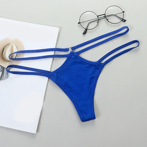 Siêu thoải mái dây đeo mỏng quần lót rỗng Phụ nữ sexy G-<span class=keywords><strong>string</strong></span> mềm đồ lót phụ nữ cotton tóm tắt Breathable nữ thongs unde - Product Image 4