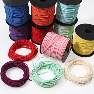 3Mm Colored Suede <b>Rope</b> Braided Cord For Diy Jewelry Making <b>Bracelets</b> Necklaces Craft Supplies - Product Image 1