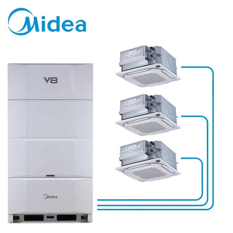 Midea aircon v8 Precise Oil Control 50KW smart dc inverter airconditioner air condition split vrv ac air conditioning appliances