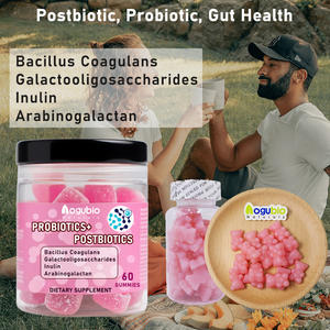 Vantaggio digestivo Gummie di Fiber prebiotiche con probiotici-Formula di supporto intestinale a doppia azione - Product Image 5