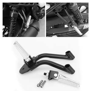 Reposapiés trasero RTS para motocicleta, accesorios de pasajero para <span class=keywords><strong>HONDA</strong></span> Rebel <span class=keywords><strong>300</strong></span>, 500, CMX300, CMX500, 2017 - <span class=keywords><strong>2022</strong></span> - Product Image 2