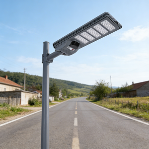 Lampe solaire de rue en ABS à <span class=keywords><strong>prix</strong></span> d'usine, 30W 60W 90W, étanche IP65 avec télécommande, garantie de 2 ans pour cour - Product Image 4