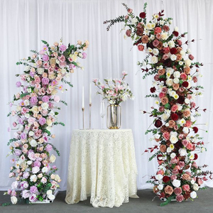 Flores colgantes de arco de boda artificiales de vides de alta calidad flores de <span class=keywords><strong>glicina</strong></span> artificiales baratas - Product Image 4