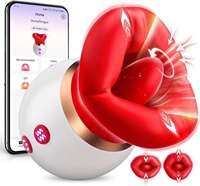 Fortschrittlicher 2-in-1 Zungen-Leck- und Saugvibrator mit 10 Modi, Oraler Stimulator für Frauen, Nippel- und Klitoris-Sauger, Intensive Stimulation Sexspielzeug