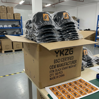 Casquette Trucker Noire en Daim de Luxe 5 Panneaux GRS / BSCI, Casquettes en Daim et Maille Personnalisées, Vente en Gros de Casquettes Trucker Noires en Daim et Maille OEM/ODM