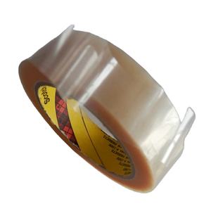 <span class=keywords><strong>3M</strong></span>超薄型透明ポリエステルフィルムテープ<span class=keywords><strong>853</strong></span>両面粘着ステッカーカートンシール用ダイカットPET素材 - Product Image 1