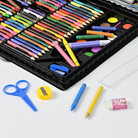 Haute qualité enfants peinture dessin Art ensemble fournitures ensemble De Arte avec des crayons de couleur Crayons marqueurs