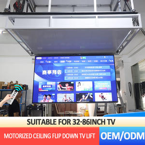 <span class=keywords><strong>Support</strong></span> de télévision <span class=keywords><strong>motorisé</strong></span> escamotable JGST OEM/ODM <span class=keywords><strong>75</strong></span>-86 <span class=keywords><strong>pouces</strong></span>, <span class=keywords><strong>support</strong></span> de télévision escamotable pour <span class=keywords><strong>plafond</strong></span>, solution pour maison intelligente - Product Image 2