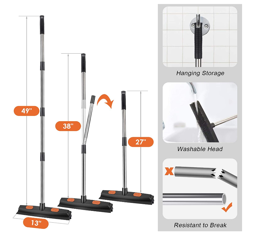Производитель Резиновой щетки для удаления шерсти домашних животных, инструмент для удаления ковров, грабли, щетка для пола, волшебная щетка, щетка с ракелем, меховая мягкая щетка с нажимом