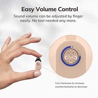 Aides auditives rechargeables anti-bruit pour seniors, amplificateur sonore intra-auriculaire, paire double oreille, rehausseur de voix, écouteurs UV