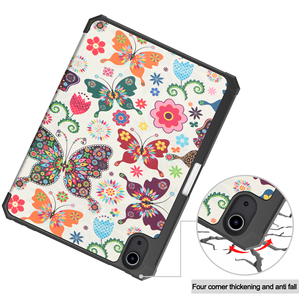 Color <strong>Pattern</strong> <strong>Tablet</strong> <strong>Case</strong> Cover With Pen Slot Tri-Fold PU TPU Flip Shockproof Protect <strong>for</strong> iPad Mini 6 2021 - Product Image 6