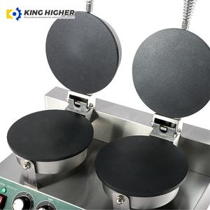 Maison commerciale électrique Double-Type plat croustillant antiadhésif Street <span class=keywords><strong>Snack</strong></span> Machine crêpes rouleaux d'oeufs Restaurant utiliser de nouveaux magasins d'alimentation - Product Image 3