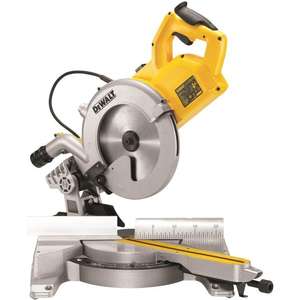 Sierra Ingletadora Compacta Dewalt de 250 mm, Eléctrica, 1850 W, Grado Profesional, con Sistema de Seguimiento XPS - Product Image 1