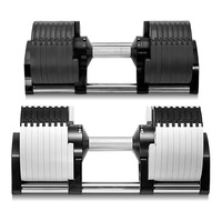 Usine d'accessoires de gymnastique Dropshipping 20kg 32kg Ensemble de haltères réglables