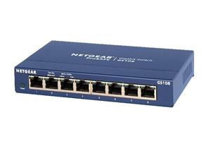 Gs108 8-Port Gigabit Ethernet Unmanaged Switch loạt chuyển đổi không được quản lý Gigabit - Product Image 3