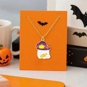 Venta al por mayor lindos Pines <span class=keywords><strong>de</strong></span> solapa esmaltados insignias Halloween <span class=keywords><strong>noviembre</strong></span> Acción <span class=keywords><strong>de</strong></span> Gracias Black Friday Market Wonderland colgantes regalos personalizados OK - Product Image 6