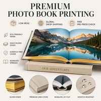 Service d'impression de livres photo, livrets éducatifs à couverture rigide, impression numérique personnalisée de haute qualité, reliure parfaite