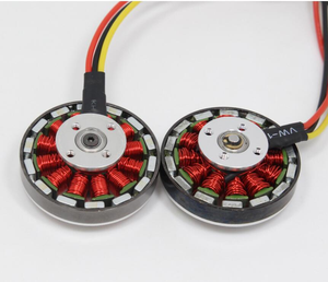 มอเตอร์ <span class=keywords><strong>BLDC</strong></span> 170KV 800KV แบบปรับแต่งได้และสมดุลสำหรับโรงงาน  5010 FPV Quadcopter สำหรับของเล่น RC รถยนต์ หุ่นยนต์ ข้อต่อ AGV มัลติคอปเตอร์ โดรน - Product Image 2