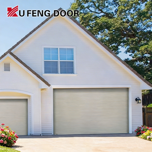 Puerta Enrollable Moderna de Aleación de Aluminio <span class=keywords><strong>para</strong></span> Garaje, Precio de Mayoreo, Persiana Enrollable Económica con Acabado de Superficie - Product Image 1