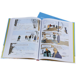 Fabricant <span class=keywords><strong>de</strong></span> livres OEM à <span class=keywords><strong>l</strong></span>'étranger Service d'impression <span class=keywords><strong>de</strong></span> bandes dessinées pour adultes à couverture rigide polychrome - Product Image 4