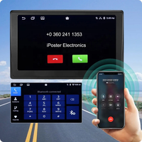 IPoster 10,1 pouces 4G 360 °   Caméra de surveillance panoramique 4 canaux DVR GPS intégré BT CMSV Écran tactile 1600X720 Moniteur et caméras 1080P 4G 360 °   Kit